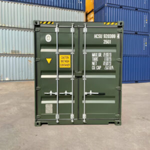 20Ft High Cube Container – One Trip (9FT 6′ High) - M-W Containers