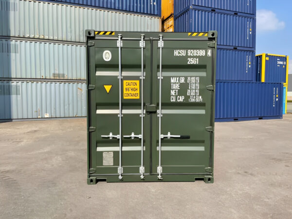 20Ft High Cube Container – One Trip (9FT 6′ High) - M-W Containers